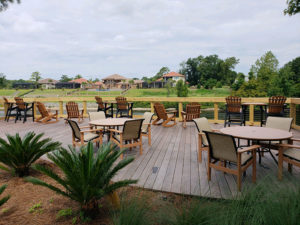 intracoastal deck with furniture at Best Western Plus Myrtle Beach@Intracoastal